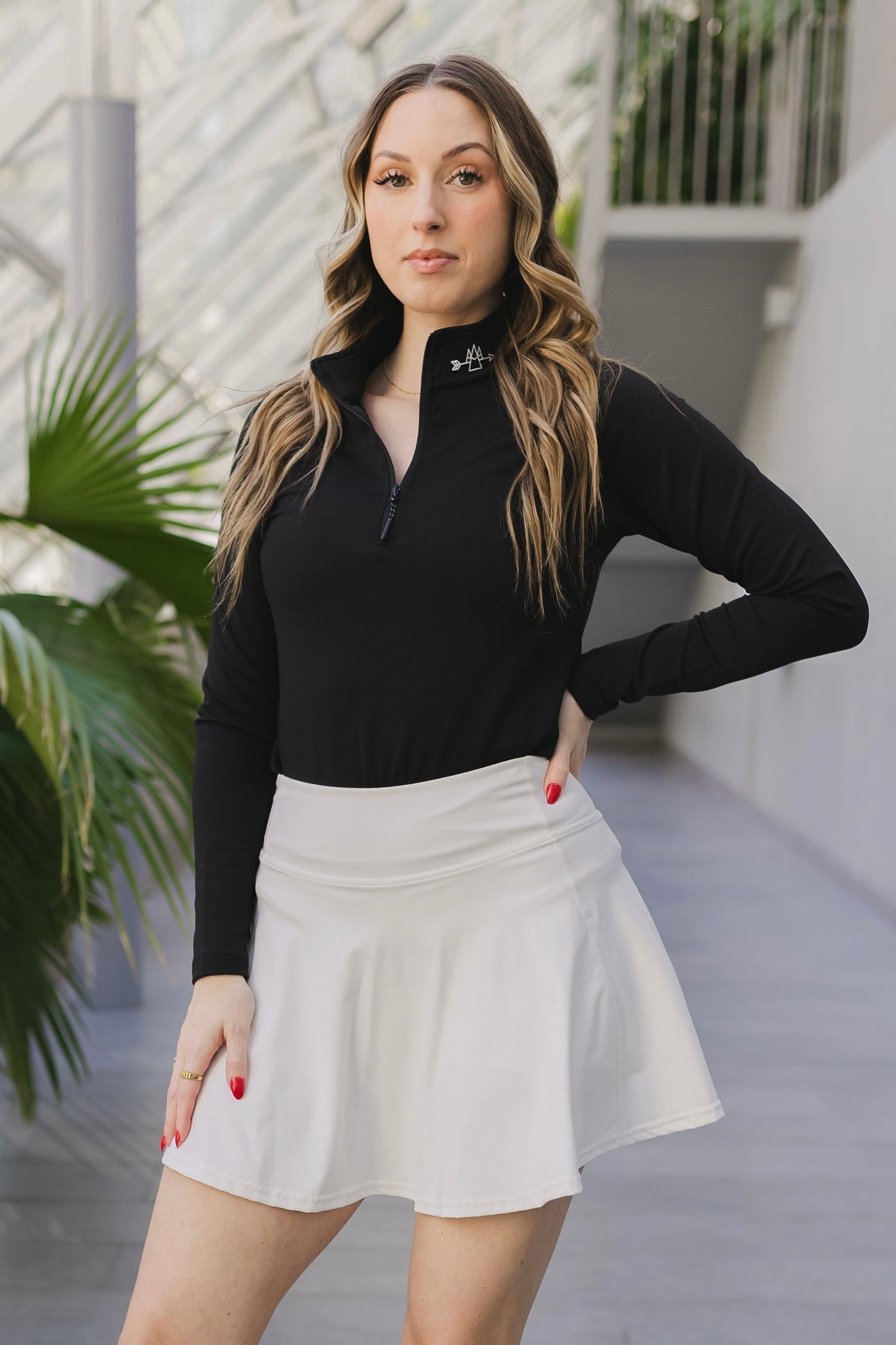 1/4 Zip Long Sleeve WOMENS